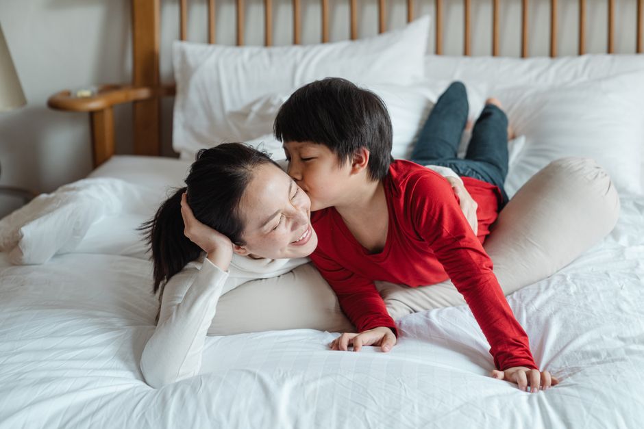 한부모가족 부모와 아이